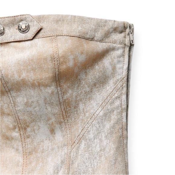 Zara Printed Linen Blend Jumpsuit NWT - Picture 3 of 4